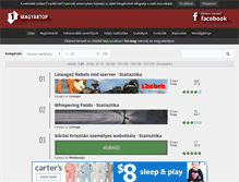 Tablet Screenshot of magyartop.hu